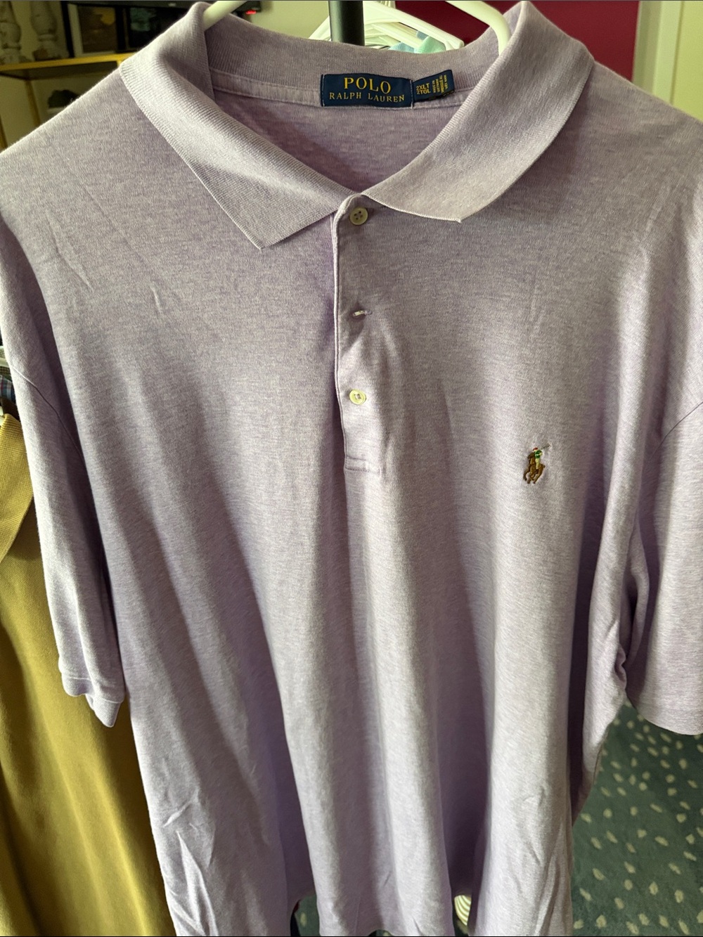 Polo by Ralph Lauren Men’s Light Lavender Polo Shirt